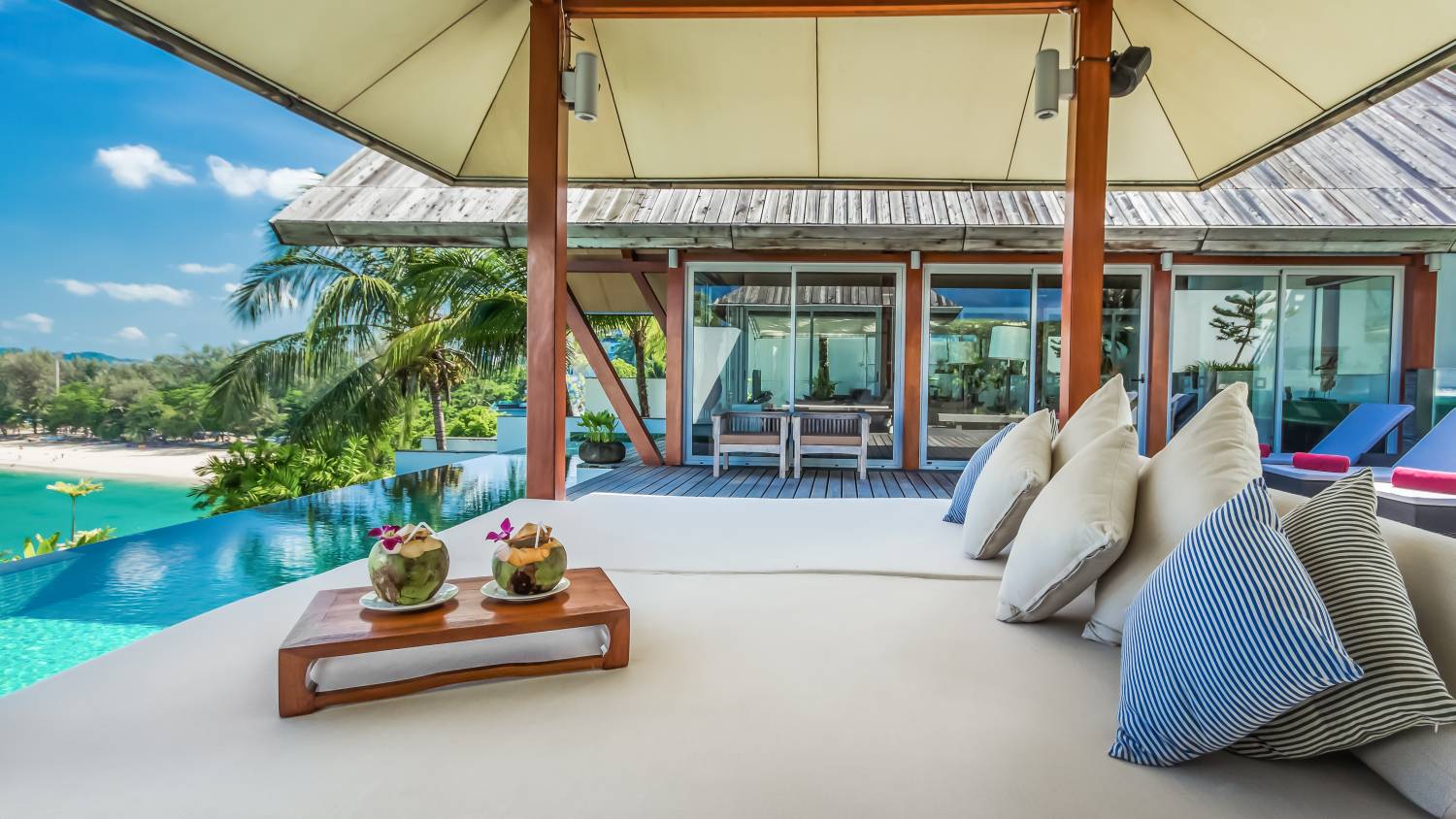 Find your perfect getaway at a beachfront villa in Phukhet